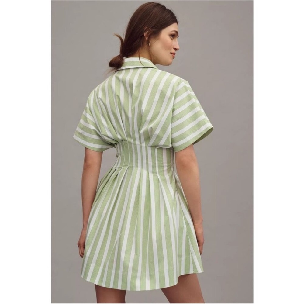 Anthropologie The Tobie Mini Shirt Dress by Exquise - Picture 4 of 8